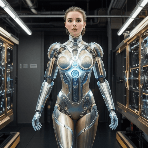 AI generated:  ((masterpiece)), ((best quality)), 8k, ultra-detailed, cinematic full-body photograph of a (beautif...