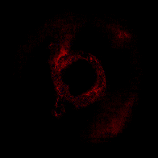 AI generated: a infinity symbol, made of ashes and fire 