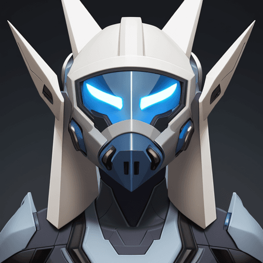 AI generated:  protogen, protogen visor, protogen face,nsfw