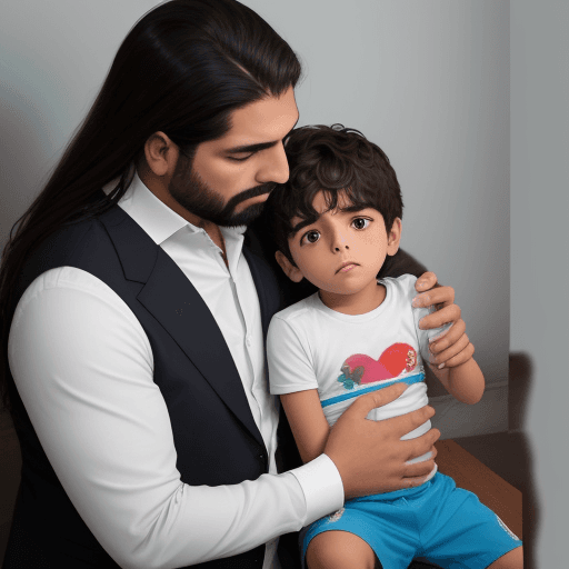 AI generated: el preciso momento en que una persona muere y sale su alma de su cuerpo apareciendo Jesús el hijo de...