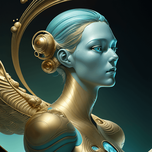 AI generated: visual fiction / visual artist / illustrator, christiano v, in the style of franciszek starowieyski,...