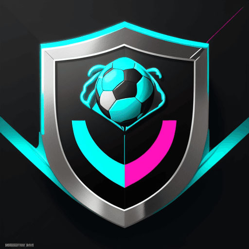 AI generated: The logo will have a futuristic approach with essential football elements, abstract geometric shapes...