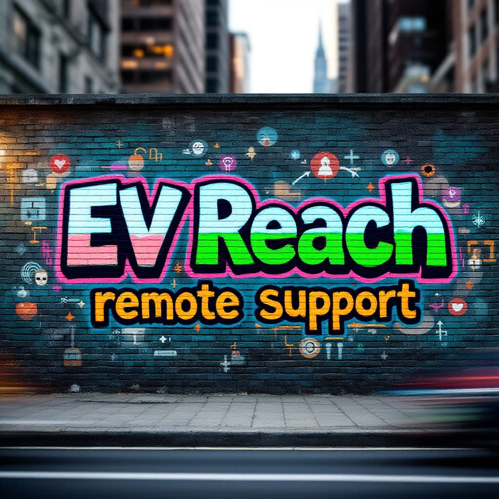 AI generated: Create a vibrant graffiti art on a brick wall in a busy urban environment. The graffiti features two...