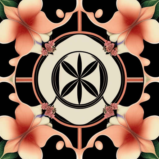AI generated: pbr, seamless pattern of flowers, close-up, detailed, photo, real, high detail
