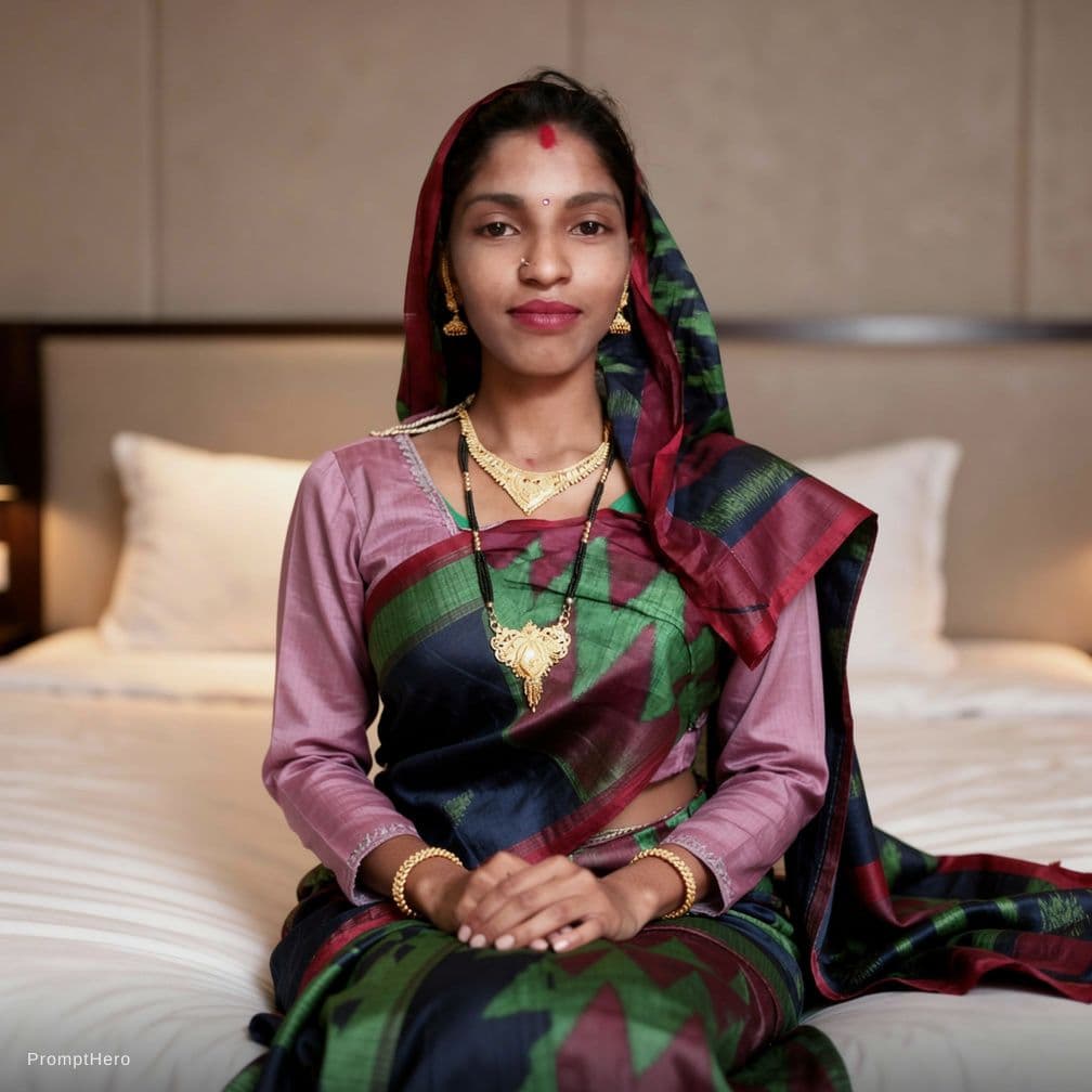 AI generated: This photo generate to sex with a men in bed this face in accuret 