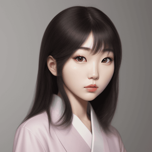 AI generated: Hyperrealistic korean girl