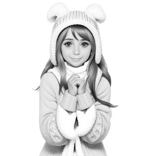 AI generated: IMAGEN PARA COLOREAR DE ESTILO OTOÑAL COZY