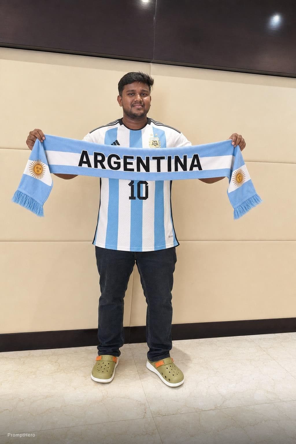 AI generated: Shekhar Argentina 
