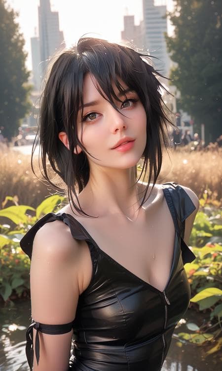 A girl looks like Vinnegal