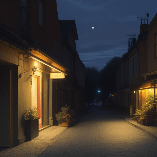 AI generated: evening