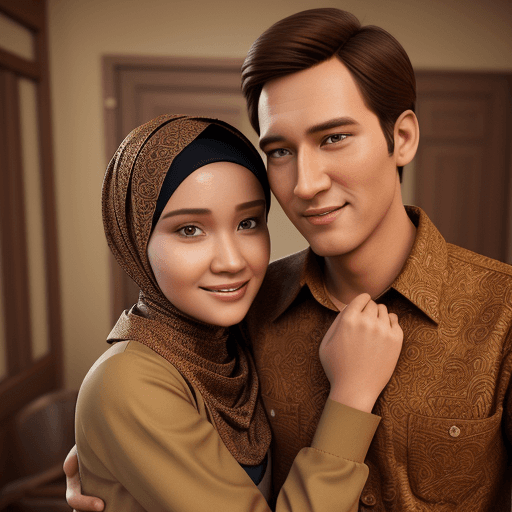 AI generated: Disney Pixar film poster, a man with short hair, handsome and kind wearing a brown long-sleeved bati...