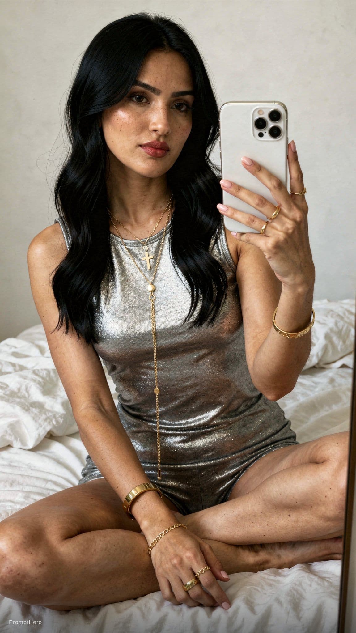 AI generated: {
  "prompt_type": "lifestyle_mirror_selfie",
  "aspect_ratio": "9:16",
  "style": "ultra-realistic,...