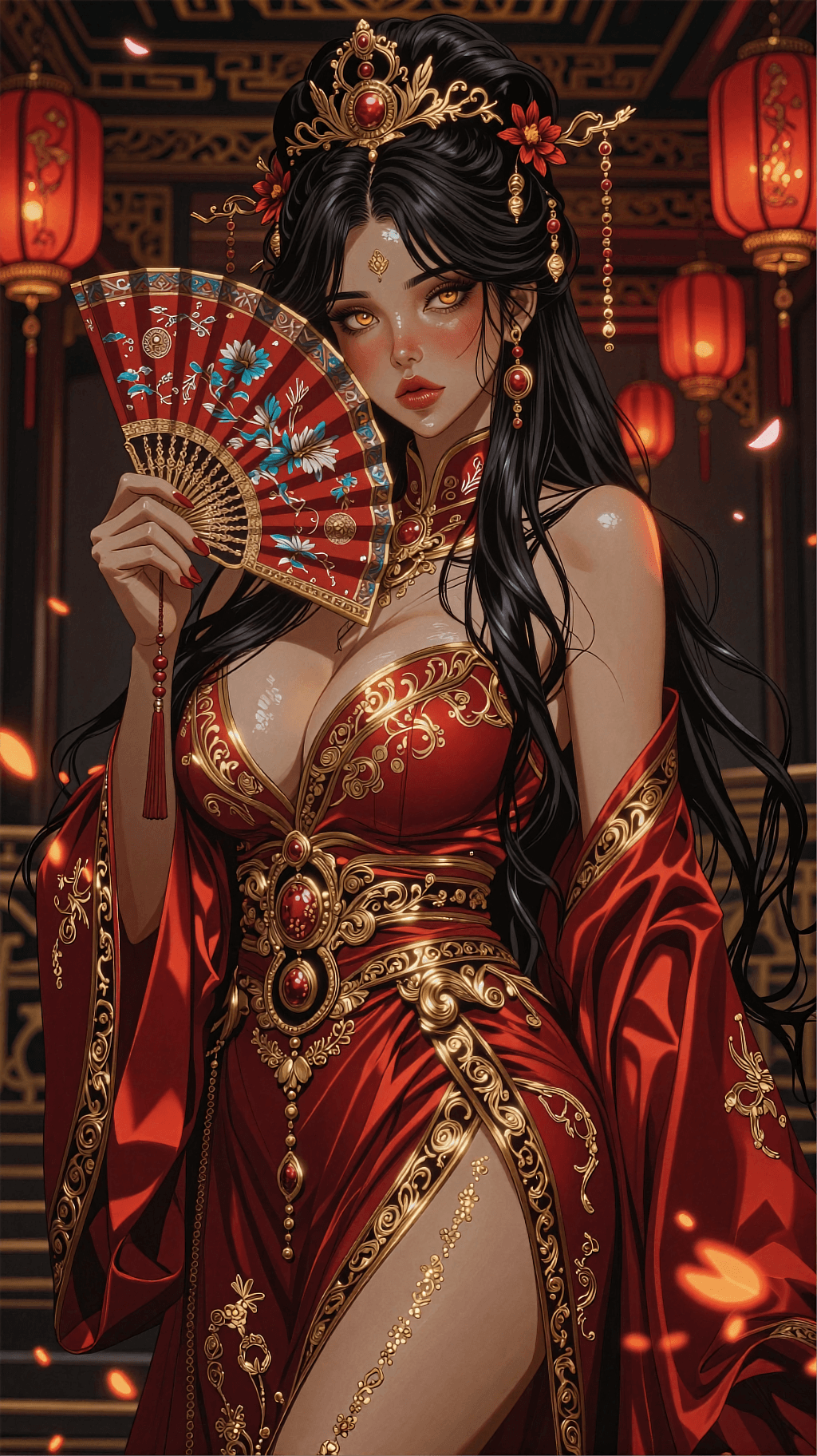 AI generated: (masterpiece, best quality, ultra-detailed, moody cinematic lighting), realistic anime style, hyperr...