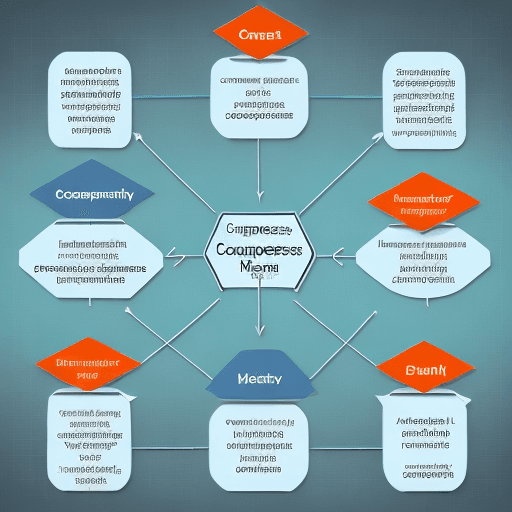 AI generated: company business process management as a schema, somebody is thinking of it
