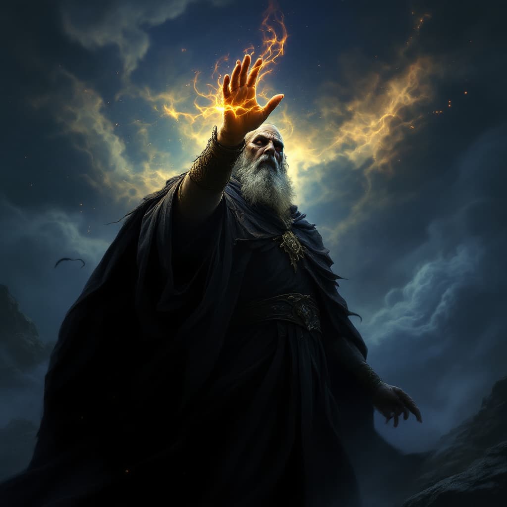 AI generated: Subject: Dream

Subject Description: Dream, the ruler of the Dreaming, with dark, flowing robes and ...