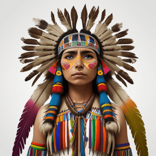 AI generated: crea patrones indigenas de diferentes colores