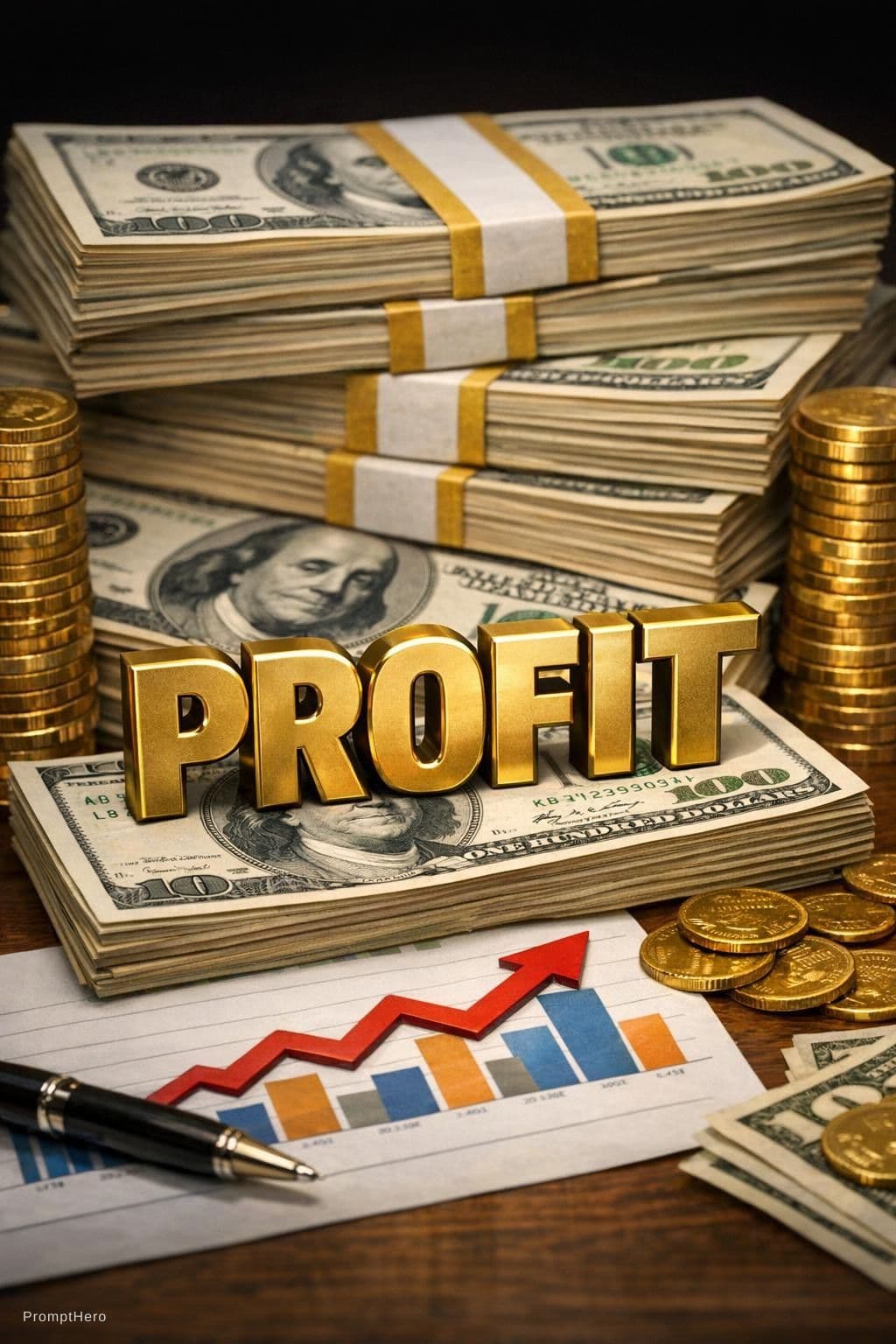 AI generated: Profit