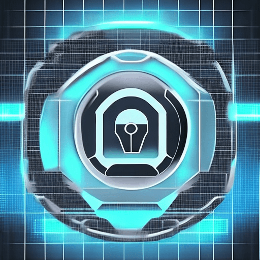 AI generated: You are tasked with creating a stable diffusion effect for a 2D icon that represents innovation, cyb...