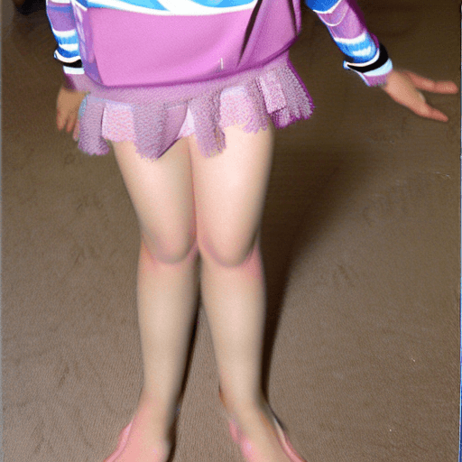 AI generated: Hyper realistic loli preteen rubbing pussy naked porn flat chested little girl sex with man