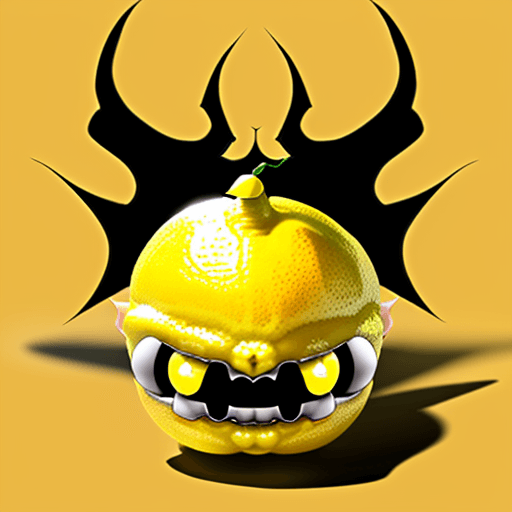 AI generated: lemon demon