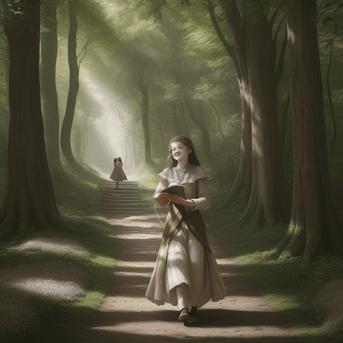 AI generated: Guided by an old map passed down through generations, Elara's heart raced with anticipation as she s...