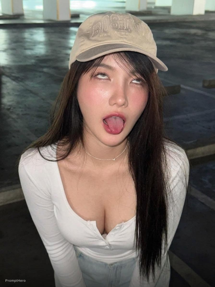 AI generated: Ahegao face