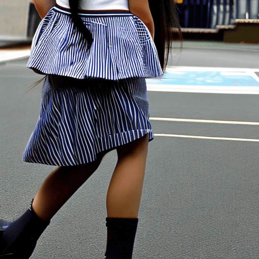 AI generated: NSFW, Beautiful, 18 year old, girl, ass close up, school uniform, bending over, showing ass, no pant...