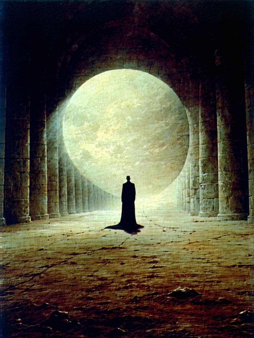 AI generated: /artprompt Sci-fi, surreal imagery, unsettling, macabre, haunting, (cinematic shot:1.2), (Remedios V...