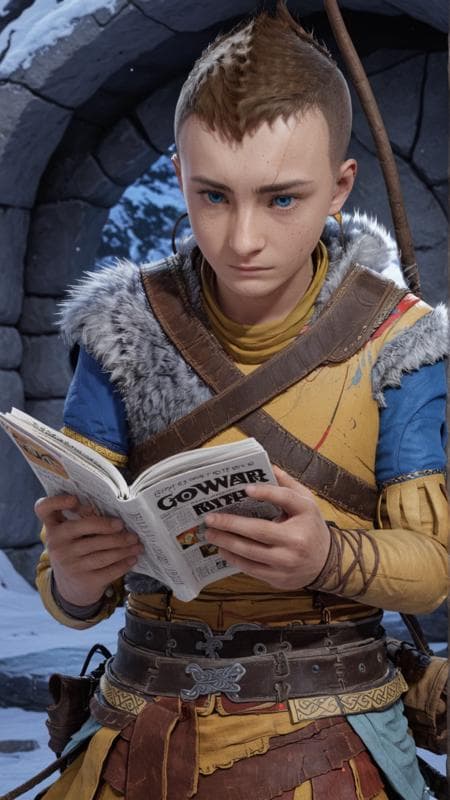 God of War Ragnarok - Atreus [With training diary]