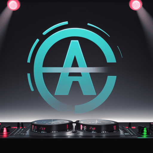 AI generated:  a7dj logo
