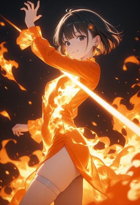 Dress of Fire - Image 1