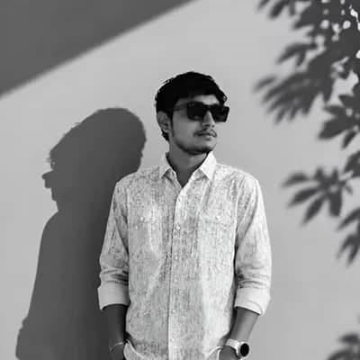 AI generated video: A little breeze blowing, hair moving, leaves of the tree moving in the shadow