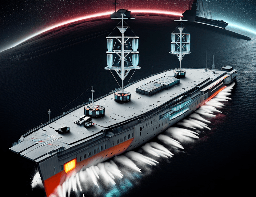 AI generated:     Technologischer Fortschritt: Betonen Sie den technologischen Fortschritt, der es der Menschheit ...