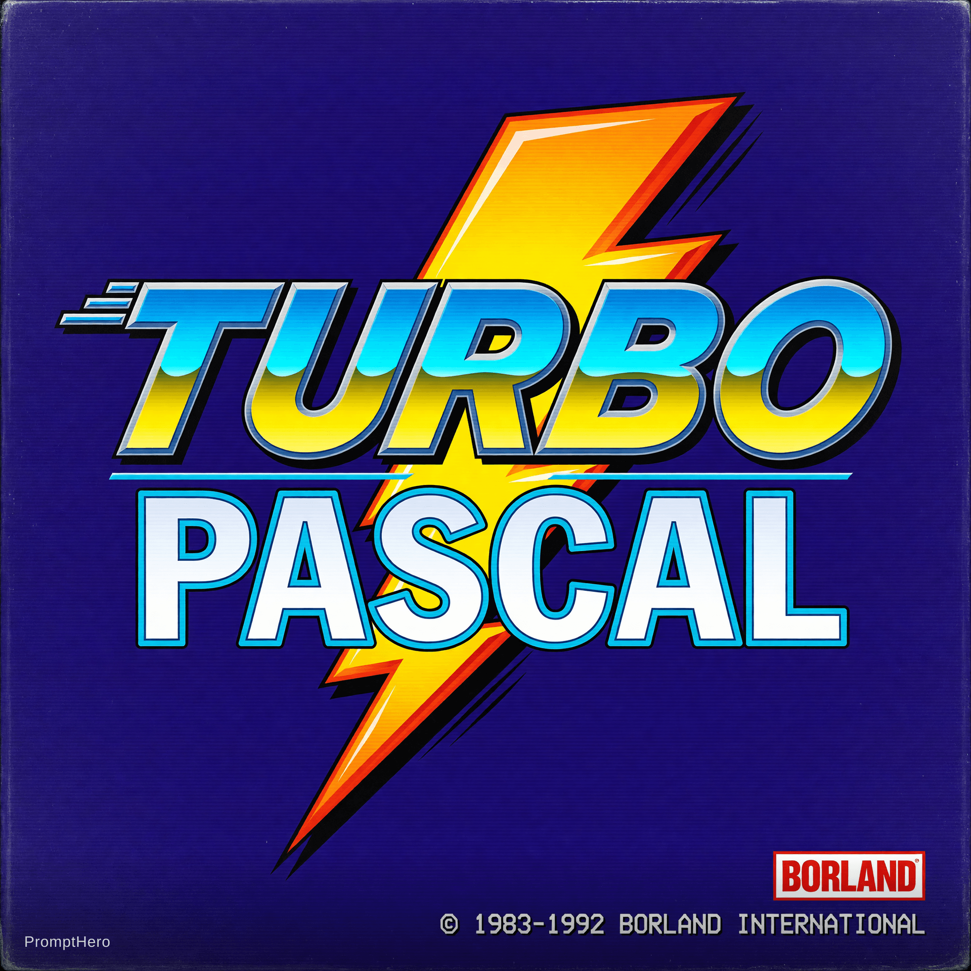 AI generated: logo de turbo Pascal 