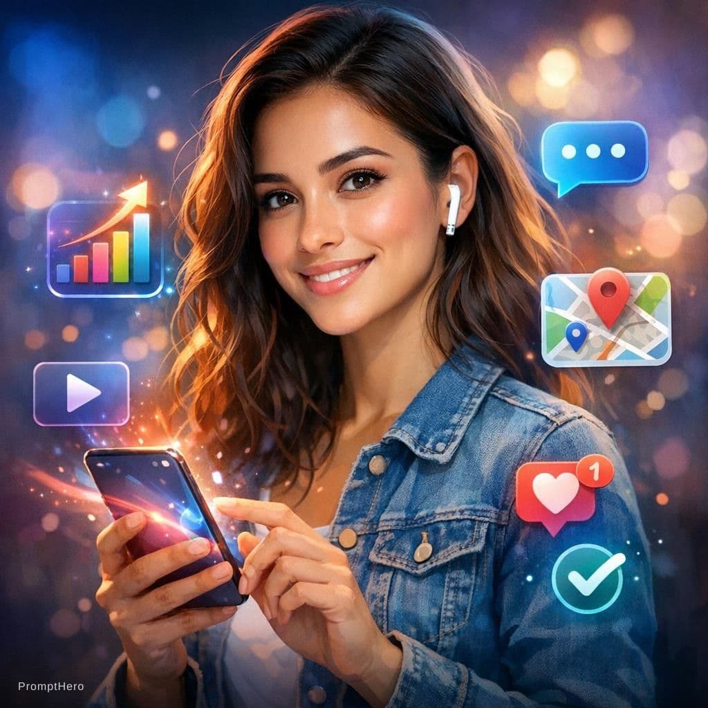 AI generated: Our app portrait prompt pro v2