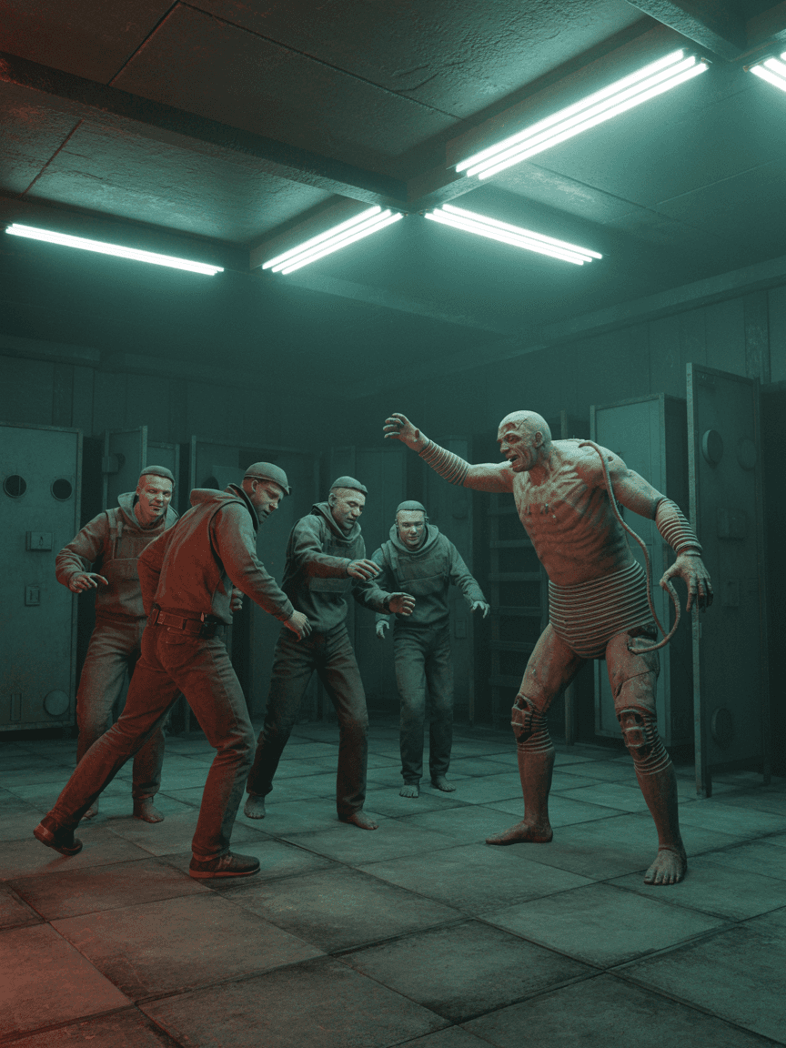 AI generated: Amid the chaos in the ruined Chernobyl Nuclear Station, Hours after a mysterious second explosion in...