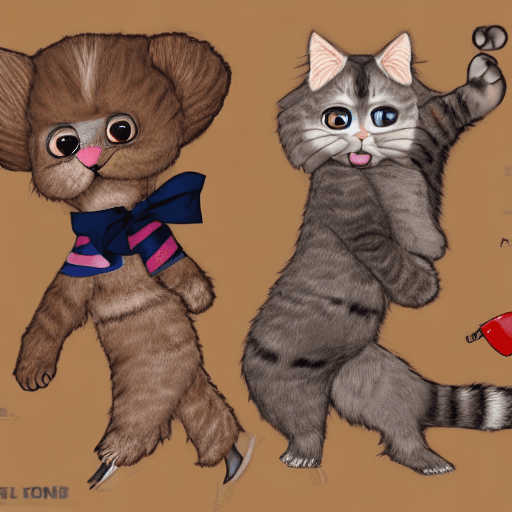 AI generated: gay, furry, nsfw, anthropomorphic, feline, cat, brown fur, striped fur, blue eyes, ears with tuff, l...