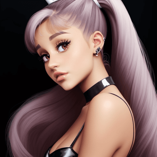 AI generated: Ariana grande becomes a man version
