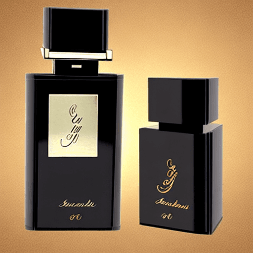 AI generated: a captivating and alluring perfume designed Bottle for high end designer line. Beautifully crafted e...