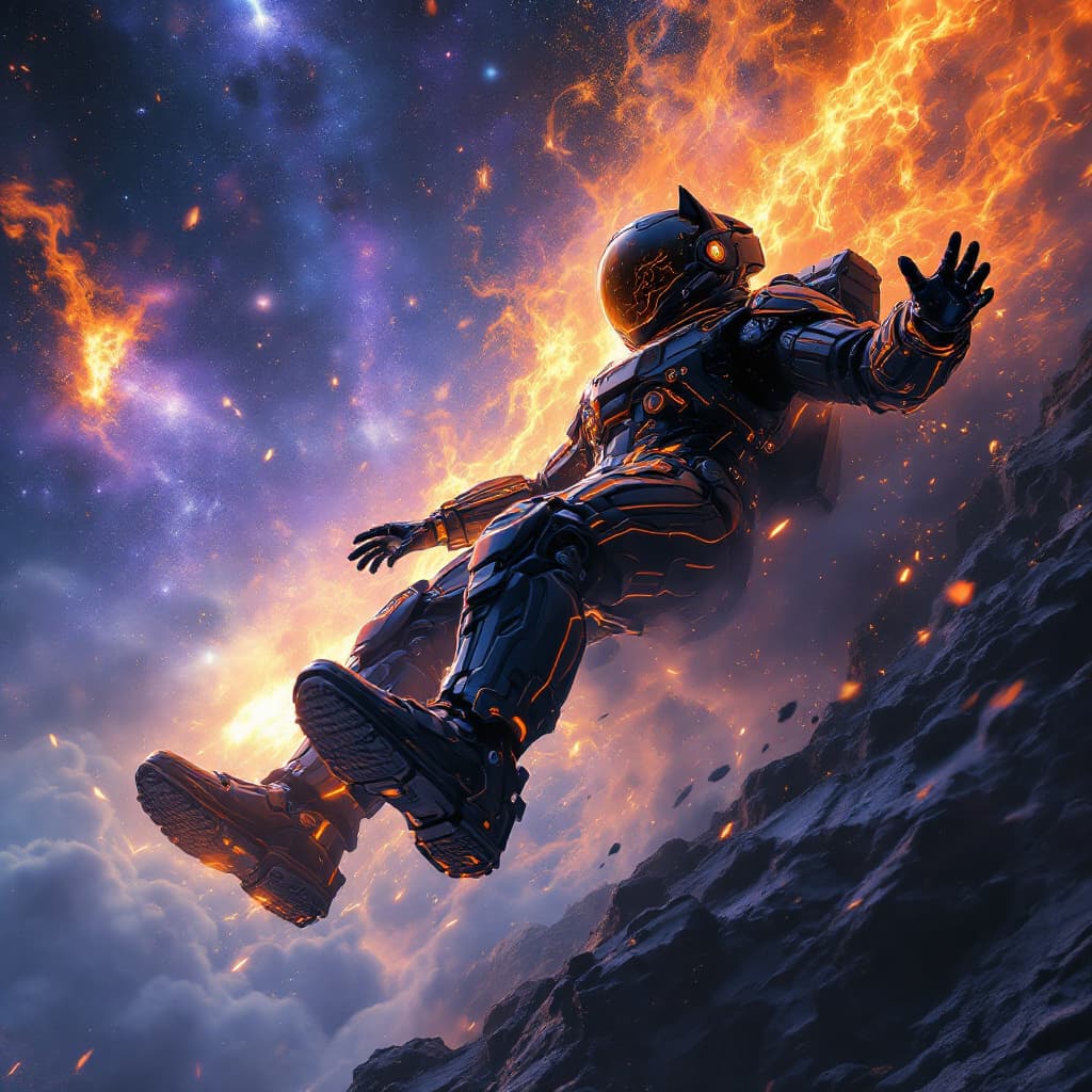 AI generated: cinematic film still professional 3d model anime artwork concept art a masterpiece oil painting, com...