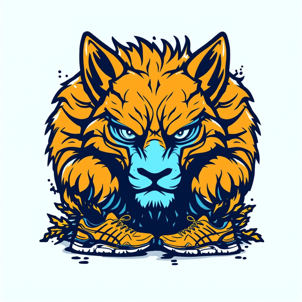 AI generated: a logo named Lephyon use for gym bag and shoes
