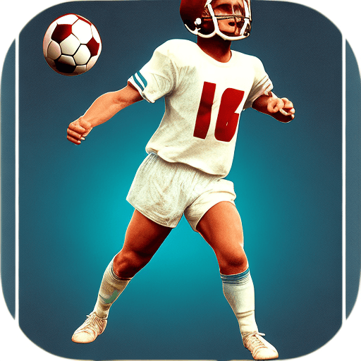 AI generated: football hero