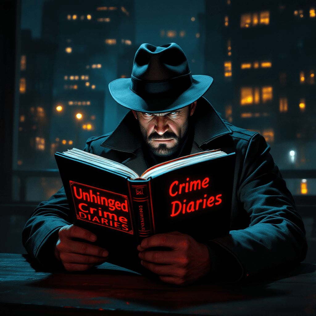 AI generated: Male detective in a trench coat, set against a noir city backdrop at night, in the style of Edward H...