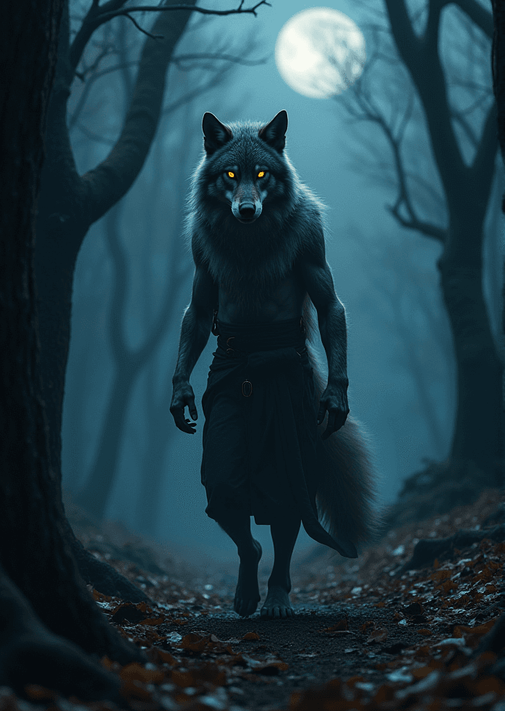 AI generated: Wolfman