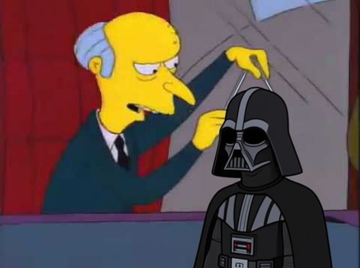 AI generated: i want the grey head statue as darth vader head. let the tweezers be seen