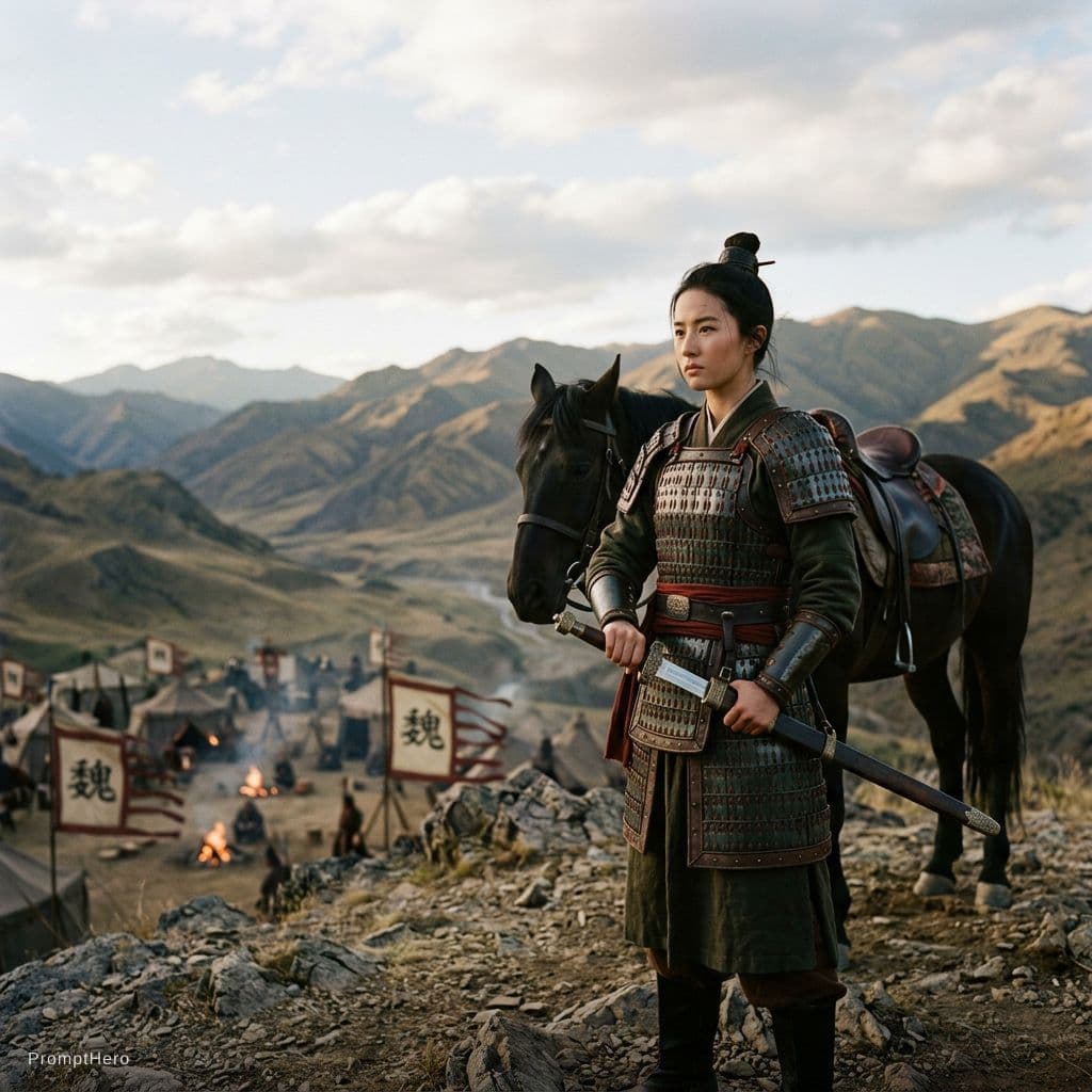 AI generated: mulan