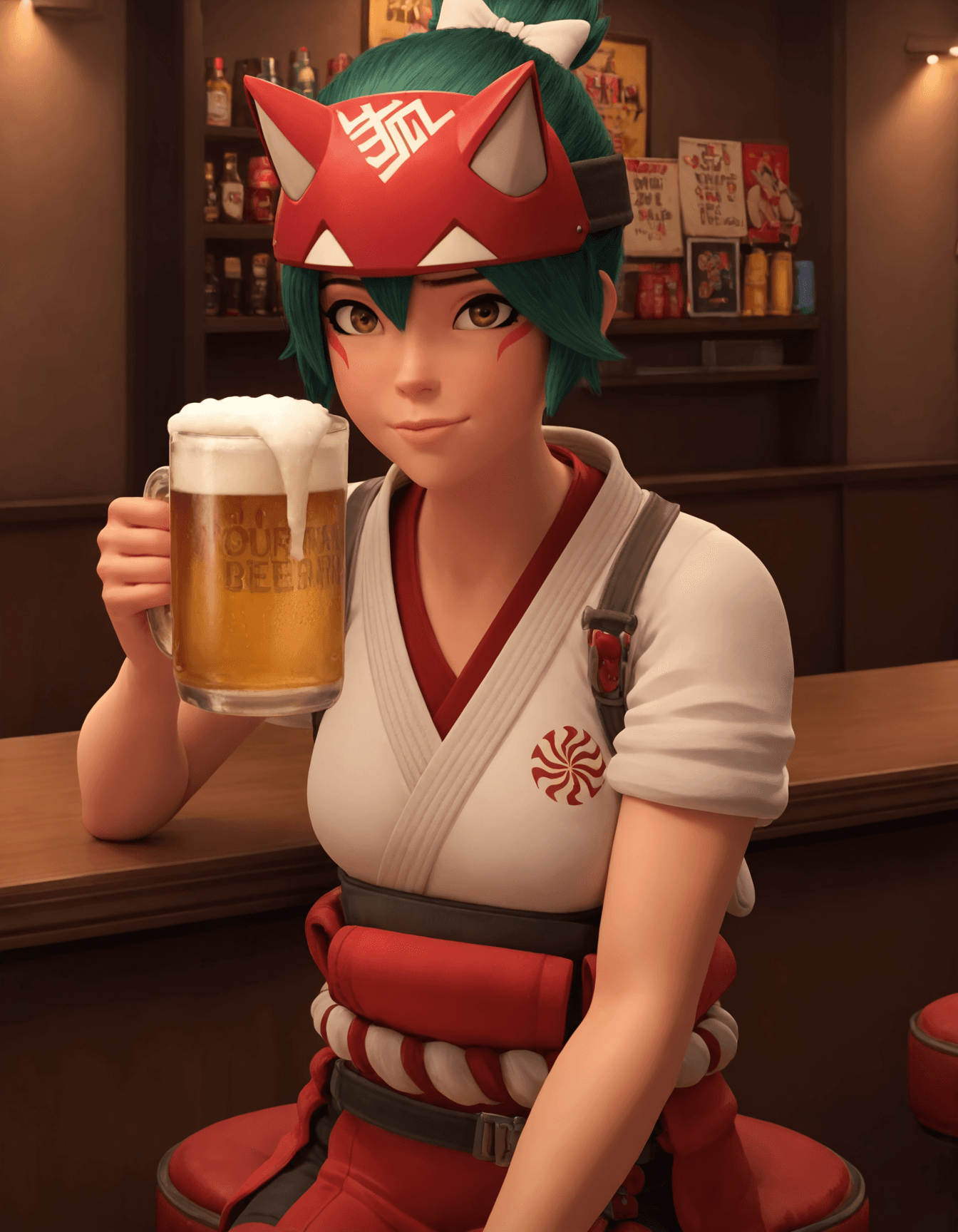 OVERWATCH - kiriko - CG like. - Image 2