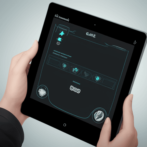 AI generated: User interface for a simple game

