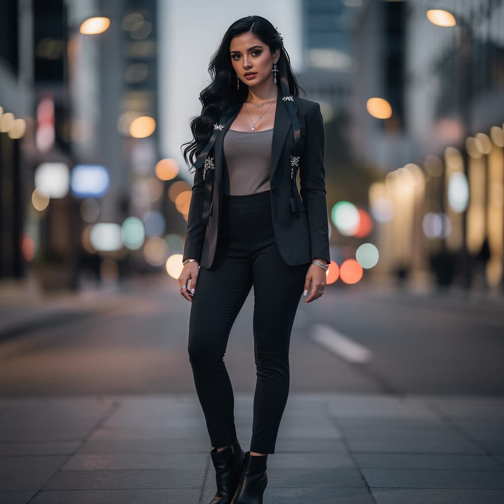 AI generated: Aria is a strikingly beautiful young woman with a voluptuous, hourglass figure that she accentuates ...