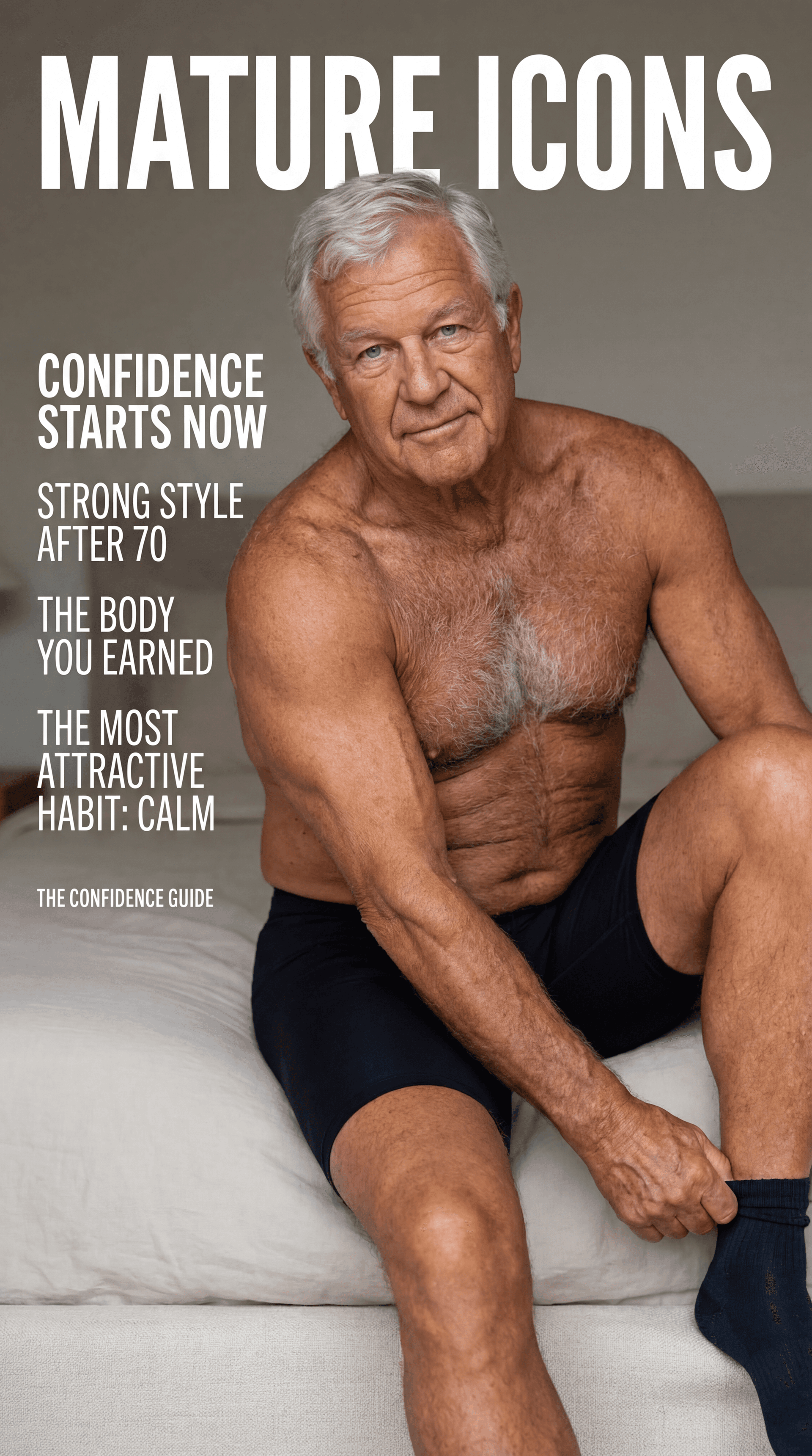 AI generated: FASHION MAGAZINE COVER. NOT CGI. NOT LIFESTYLE.
Ultra-realistic high-end editorial photography with ...